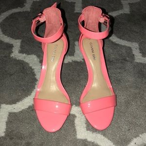 Pink never worn heels